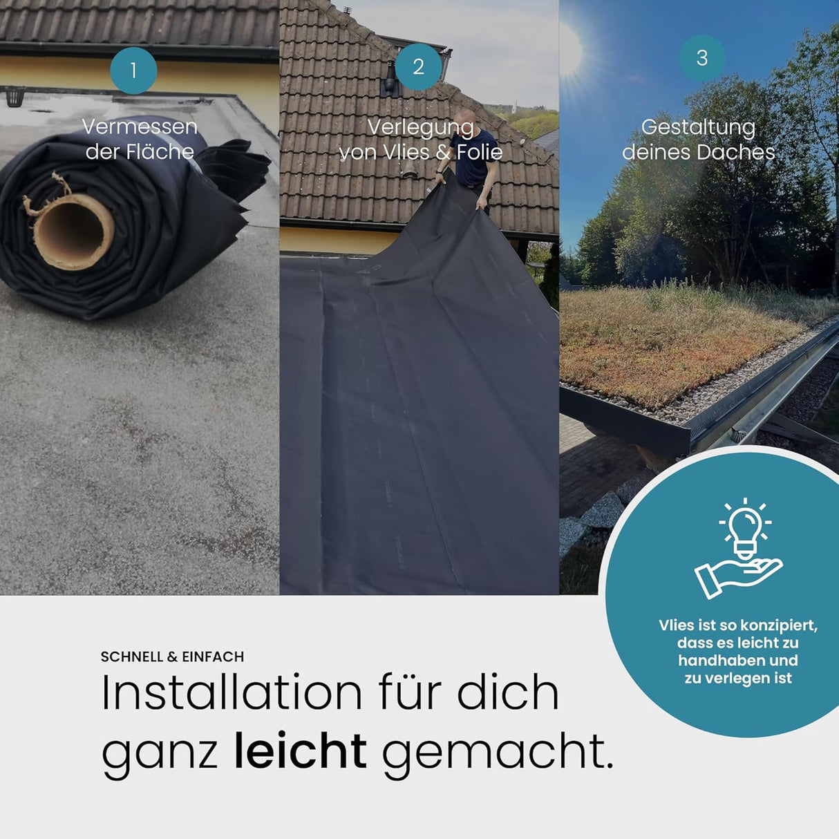 FIFOX - Trenn-, Schutz- u. Speichervlies 300 g/m² - dachfolien.de