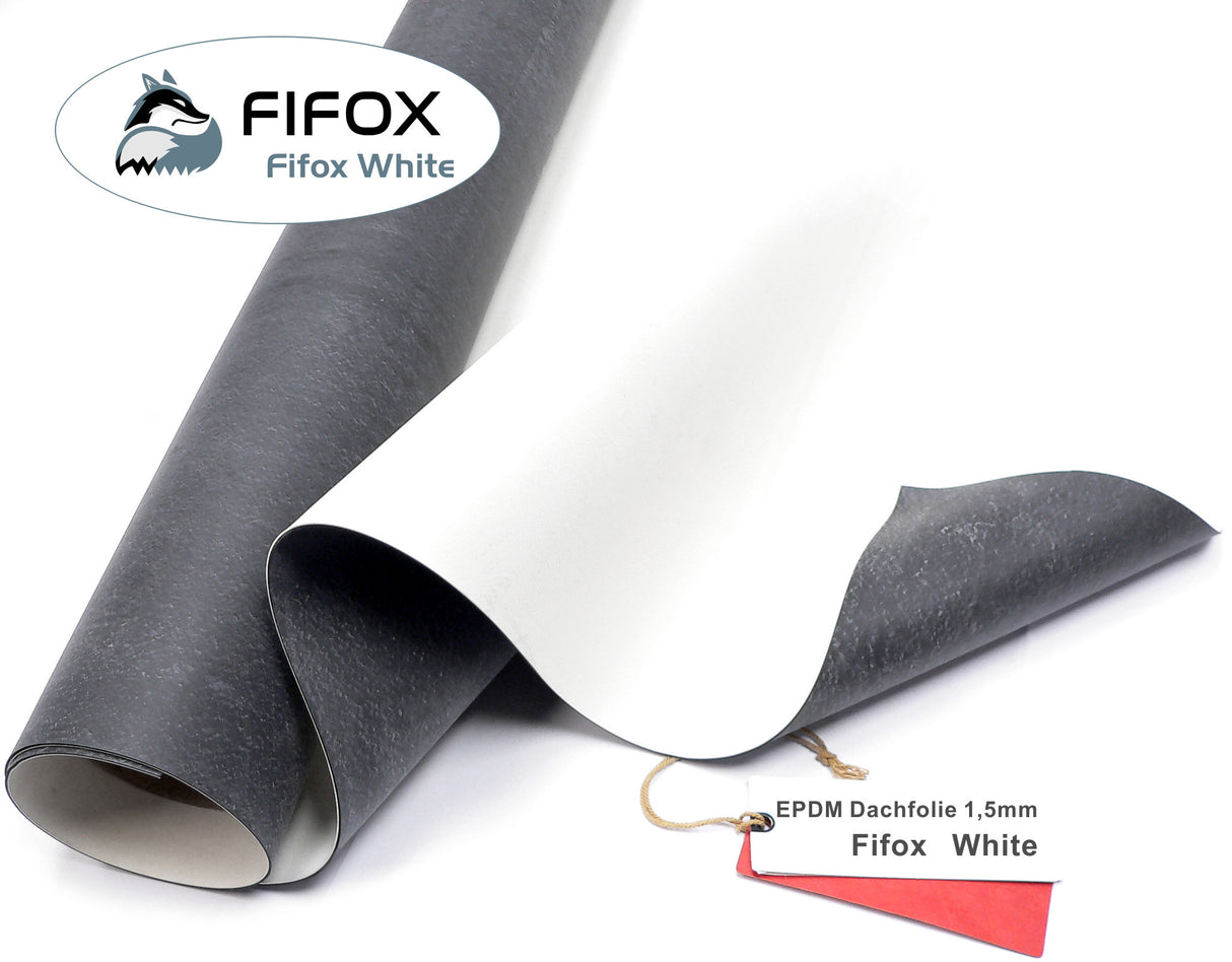 FiFox EPDM Dachfolie White 1,5 mm - dachfolien.de