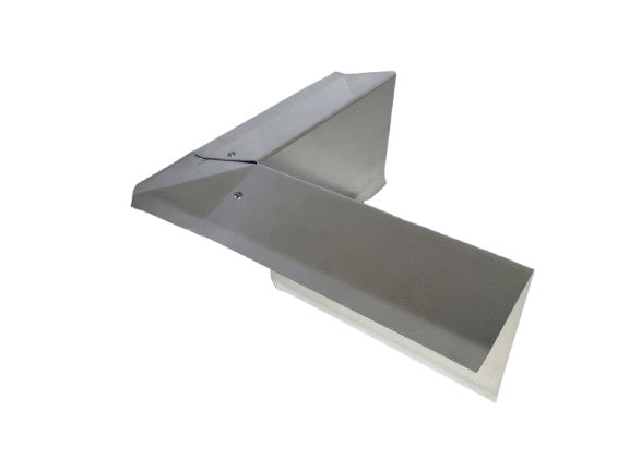 Innenecke 90° für Ortgangblech Flachdach / Holzkeilbohle - dachfolien.de