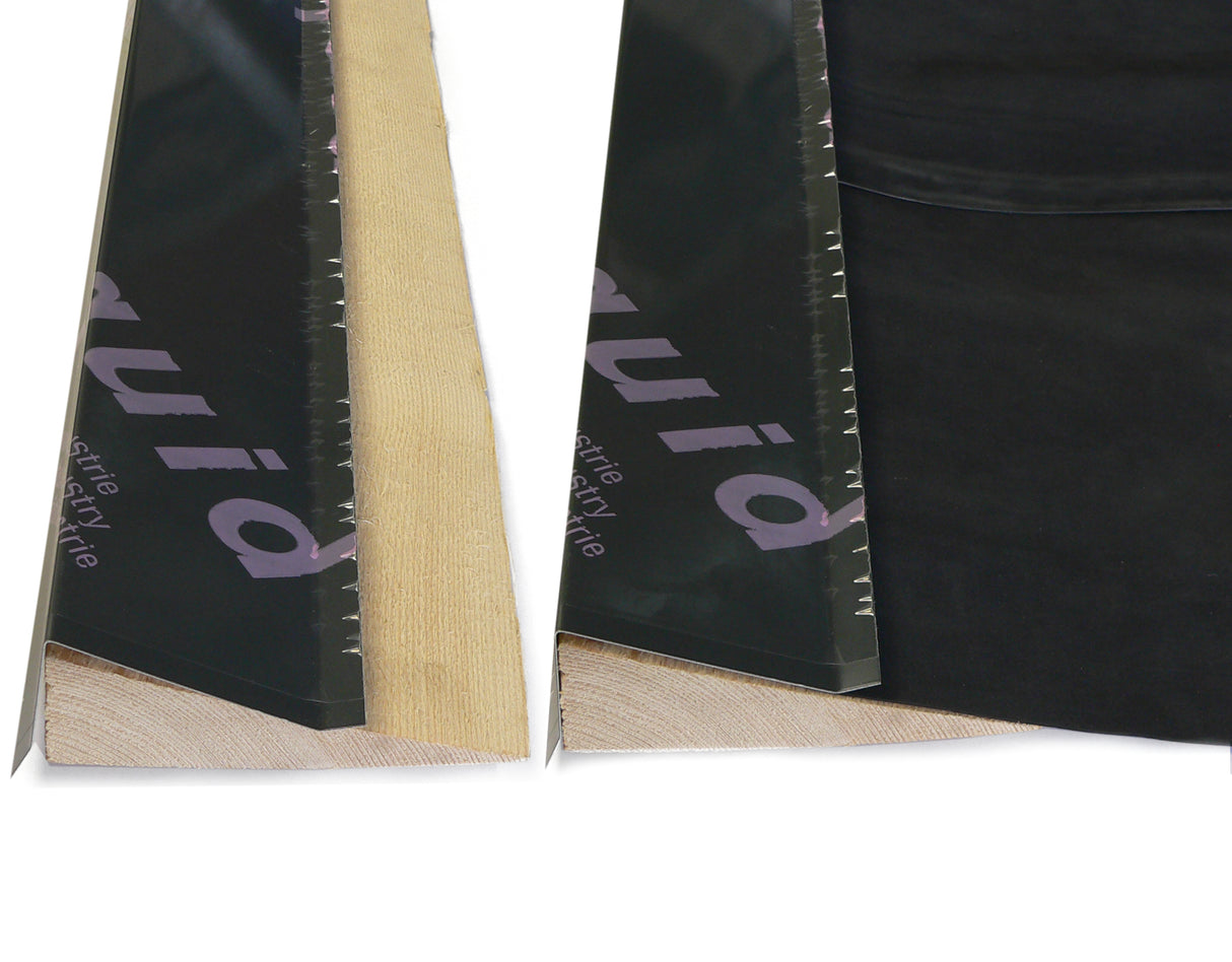 Dachrandprofil anthrazit Länge 1,0 m - dachfolien.de