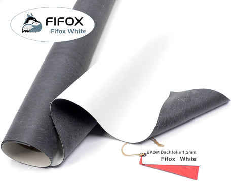 FiFox EPDM Dachfolie White 1,5 mm - dachfolien.de