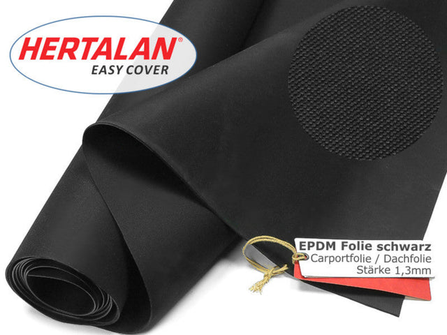 Hertalan EPDM Dachfolie Easy Cover 1,3 mm - dachfolien.de
